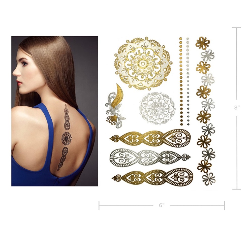 TERRA BODY TATTOOS FOR BEACH FESTIVALS PARTIES - Picture 3 of 16